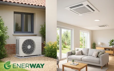 Aire acondicionado por conductos para 100m2: proyecto real Enerway en Madrid